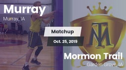 Matchup: Murray vs. Mormon Trail  2019