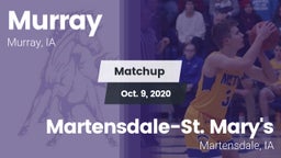 Matchup: Murray vs. Martensdale-St. Mary's  2020
