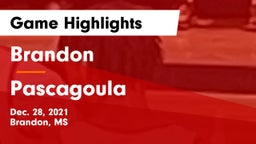 Brandon  vs Pascagoula  Game Highlights - Dec. 28, 2021