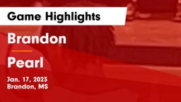 Brandon  vs Pearl  Game Highlights - Jan. 17, 2023