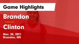 Brandon  vs Clinton  Game Highlights - Nov. 30, 2021