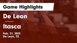 De Leon  vs Itasca  Game Highlights - Feb. 21, 2023