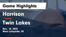 Harrison  vs Twin Lakes  Game Highlights - Nov. 18, 2023