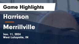 Harrison  vs Merrillville  Game Highlights - Jan. 11, 2024
