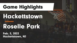 Hackettstown  vs Roselle Park  Game Highlights - Feb. 3, 2022