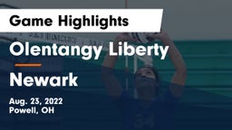Olentangy Liberty  vs Newark Game Highlights - Aug. 23, 2022
