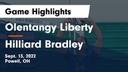 Olentangy Liberty  vs Hilliard Bradley  Game Highlights - Sept. 13, 2022