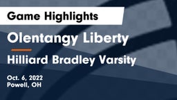 Olentangy Liberty  vs Hilliard Bradley Varsity Game Highlights - Oct. 6, 2022