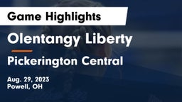 Olentangy Liberty  vs Pickerington Central  Game Highlights - Aug. 29, 2023