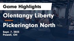Olentangy Liberty  vs Pickerington North  Game Highlights - Sept. 7, 2023