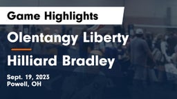 Olentangy Liberty  vs Hilliard Bradley  Game Highlights - Sept. 19, 2023