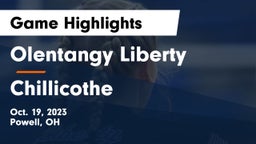 Olentangy Liberty  vs Chillicothe  Game Highlights - Oct. 19, 2023