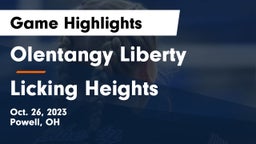 Olentangy Liberty  vs Licking Heights  Game Highlights - Oct. 26, 2023