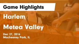 Harlem  vs Metea Valley  Game Highlights - Dec 27, 2016
