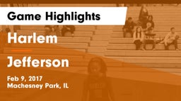 Harlem  vs Jefferson Game Highlights - Feb 9, 2017