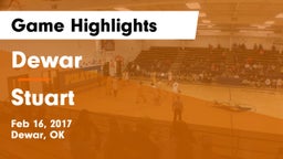 Dewar  vs Stuart Game Highlights - Feb 16, 2017