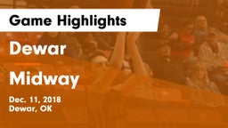 Dewar  vs Midway Game Highlights - Dec. 11, 2018