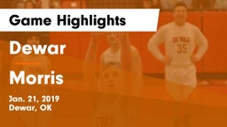 Dewar  vs Morris  Game Highlights - Jan. 21, 2019