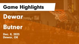 Dewar  vs Butner Game Highlights - Dec. 8, 2023