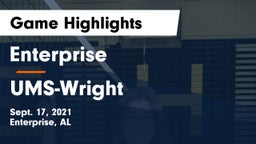 Enterprise  vs UMS-Wright  Game Highlights - Sept. 17, 2021
