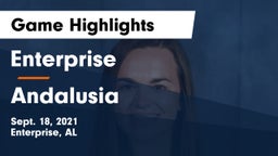 Enterprise  vs Andalusia  Game Highlights - Sept. 18, 2021