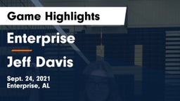 Enterprise  vs Jeff Davis  Game Highlights - Sept. 24, 2021