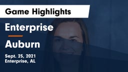 Enterprise  vs Auburn  Game Highlights - Sept. 25, 2021