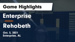 Enterprise  vs Rehobeth  Game Highlights - Oct. 3, 2021