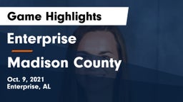 Enterprise  vs Madison County  Game Highlights - Oct. 9, 2021