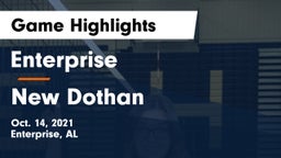 Enterprise  vs New Dothan  Game Highlights - Oct. 14, 2021