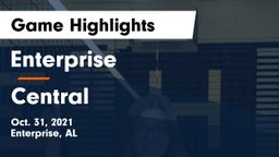Enterprise  vs Central  Game Highlights - Oct. 31, 2021