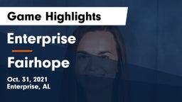 Enterprise  vs Fairhope  Game Highlights - Oct. 31, 2021