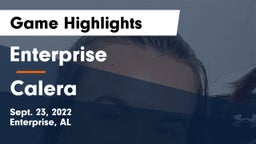 Enterprise  vs Calera  Game Highlights - Sept. 23, 2022