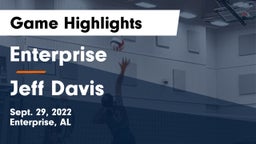 Enterprise  vs Jeff Davis  Game Highlights - Sept. 29, 2022