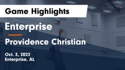Enterprise  vs Providence Christian  Game Highlights - Oct. 3, 2022
