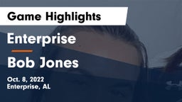 Enterprise  vs Bob Jones  Game Highlights - Oct. 8, 2022