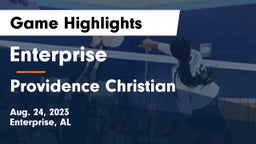 Enterprise  vs Providence Christian  Game Highlights - Aug. 24, 2023