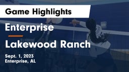 Enterprise  vs Lakewood Ranch  Game Highlights - Sept. 1, 2023