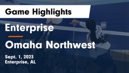 Enterprise  vs Omaha Northwest  Game Highlights - Sept. 1, 2023