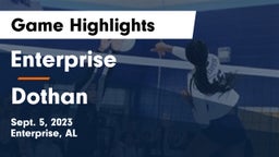 Enterprise  vs Dothan  Game Highlights - Sept. 5, 2023