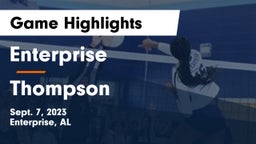 Enterprise  vs Thompson  Game Highlights - Sept. 7, 2023