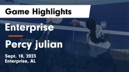 Enterprise  vs Percy julian Game Highlights - Sept. 18, 2023