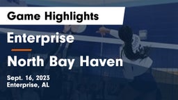Enterprise  vs North Bay Haven  Game Highlights - Sept. 16, 2023