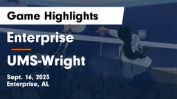 Enterprise  vs UMS-Wright  Game Highlights - Sept. 16, 2023