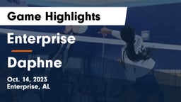 Enterprise  vs Daphne  Game Highlights - Oct. 14, 2023
