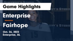 Enterprise  vs Fairhope  Game Highlights - Oct. 26, 2023