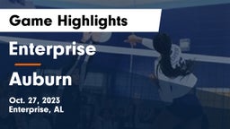 Enterprise  vs Auburn  Game Highlights - Oct. 27, 2023