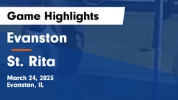 Evanston  vs St. Rita  Game Highlights - March 24, 2023