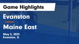 Evanston  vs Maine East  Game Highlights - May 5, 2023