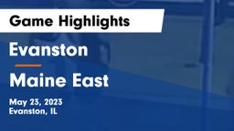 Evanston  vs Maine East  Game Highlights - May 23, 2023